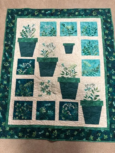 Luscious Patio Garden 