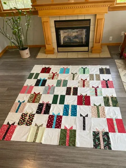 Nice List - Christmas Presents Quilt