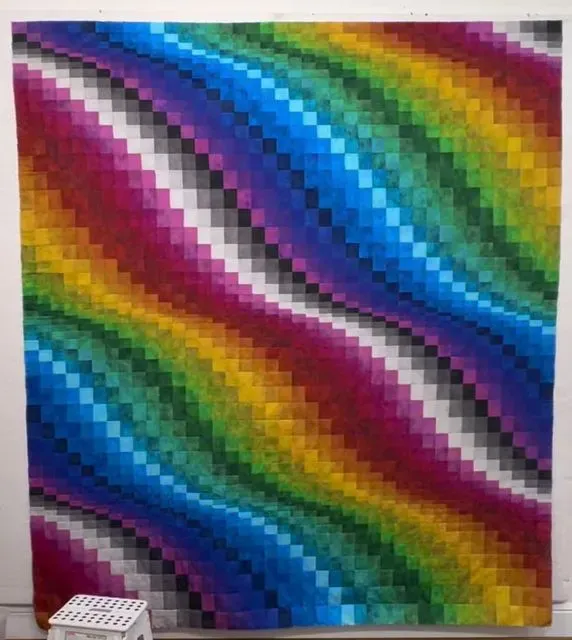 Rainbow Bargello