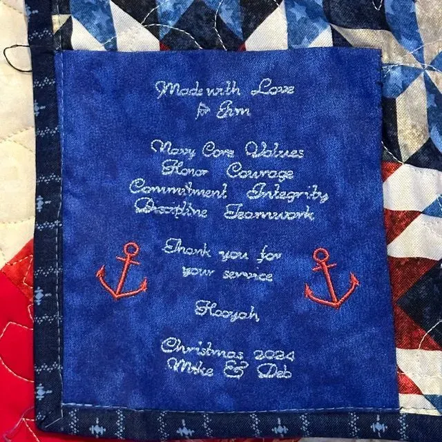 Jim’s Flag Quilt