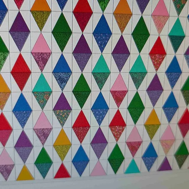Diamond In A Rectangle/Jester Quilt
