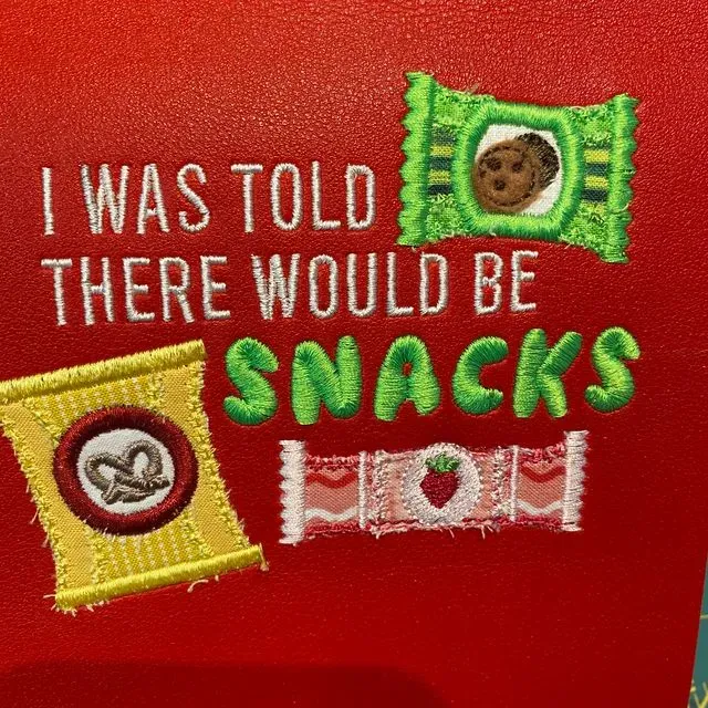Leather Tote  Snack Tote