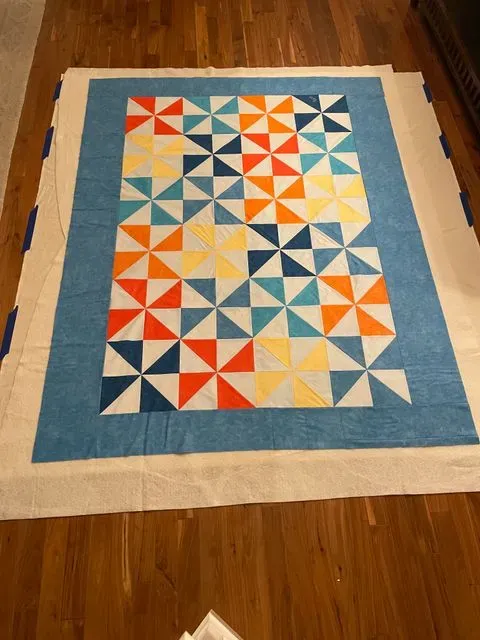 Levi’s Golden Birthday Quilt