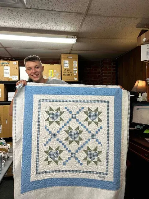 Baby Boy Quilt 1