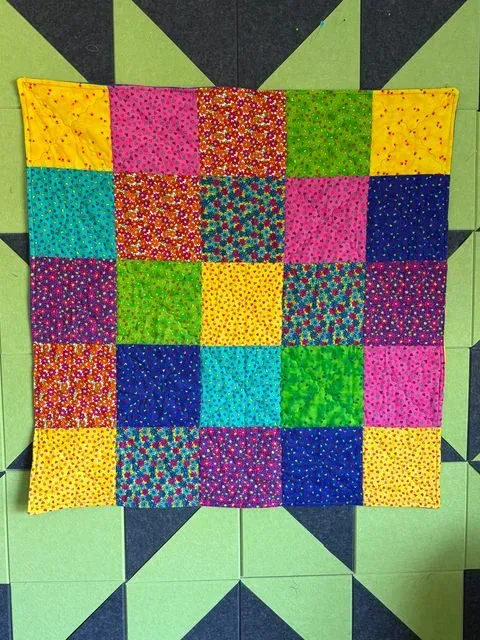 HQ Flannel baby Quilt 