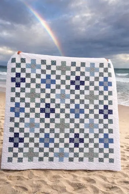 Debbie’s Birthday Beach Quilt 