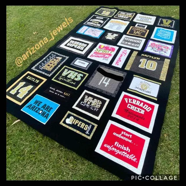 Niece’s Cheerleading Quilt