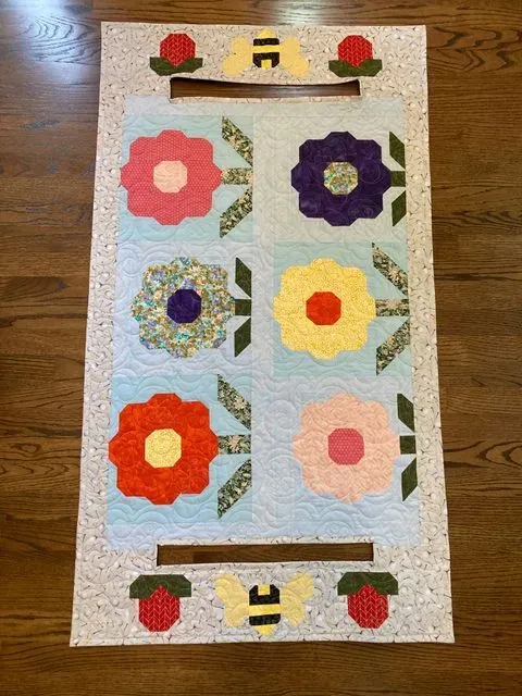 Golf Cart Seat Cover #48 (Flowers on the Course)