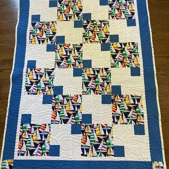 Charity Quilt #2 (Let’s Sail Away)