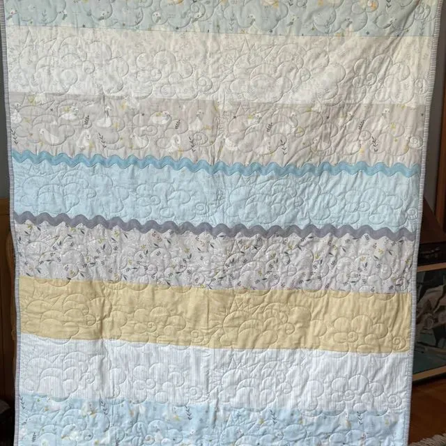 Baby Boy Duck Quilt