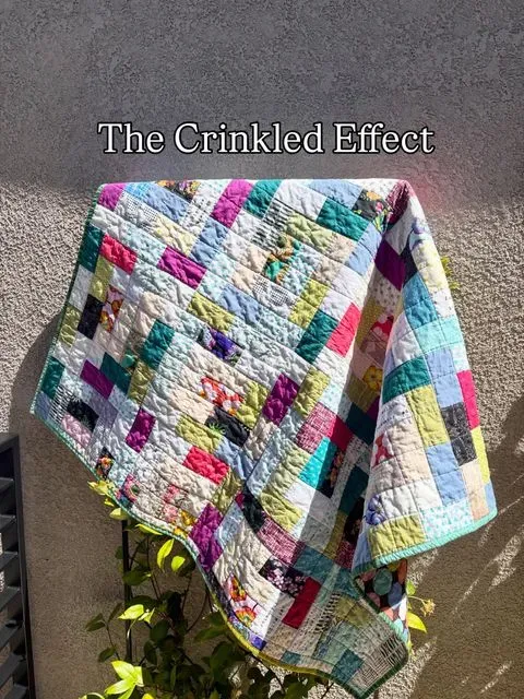 Scrappy “Potato Chip” Quilt 