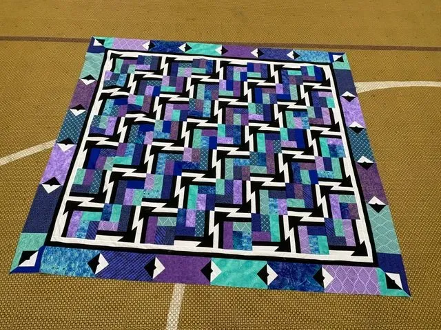 Zigzag Blues - Blue #1