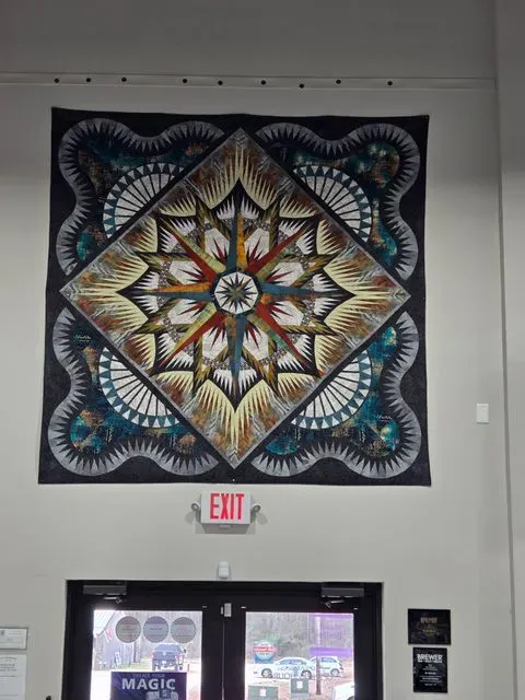 Giant Paper Pieced Quilt