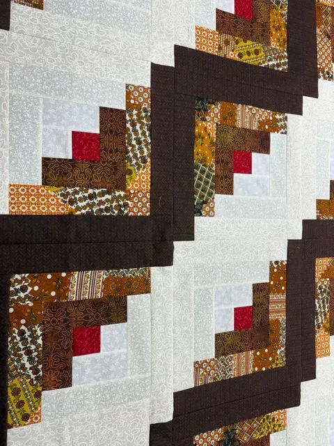 Log Cabin  Portugal Fabric