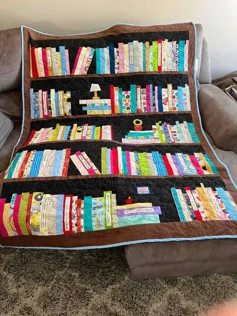 Laurie’s Library Quilt