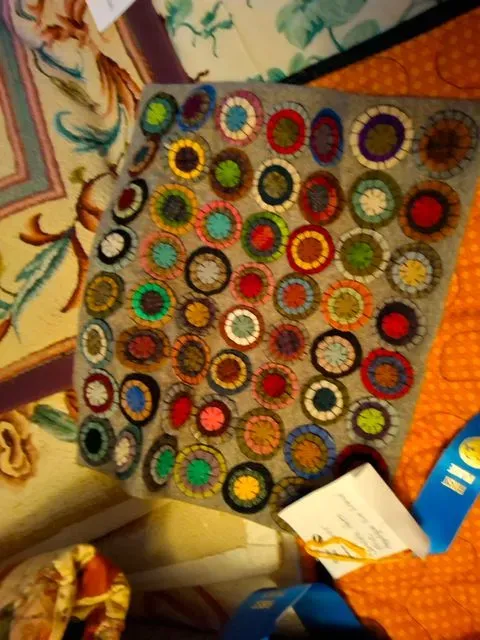Wool Penny Wallhanging