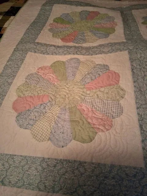 Wall Hanging Pastel Baby Quilt