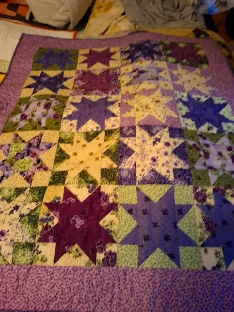 Wallhanging Purple Star 