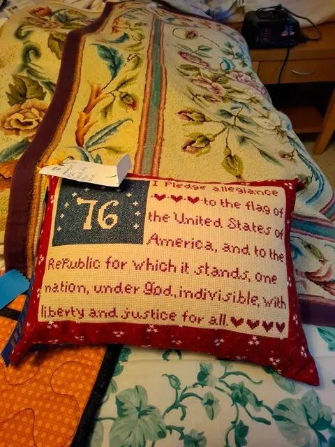 Pillow 76 Ccs Patriotic
