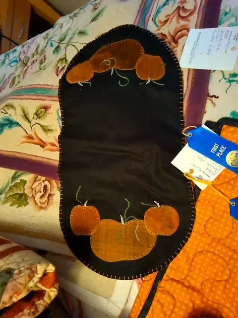 Wool Pumpkins Oval