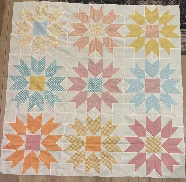 Star/Flower Quilt