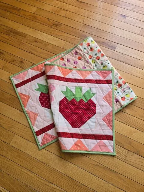 Strawberry Fields Table Runner