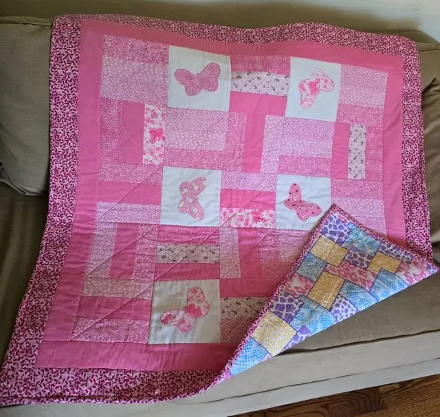 Butterfly Baby Quilt