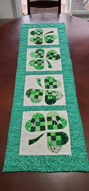 Shamrock Table Runner