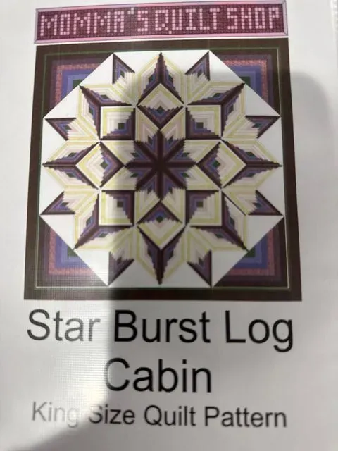 Star Burst log cabin