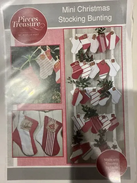 Mini Christmas Stocking Bunting