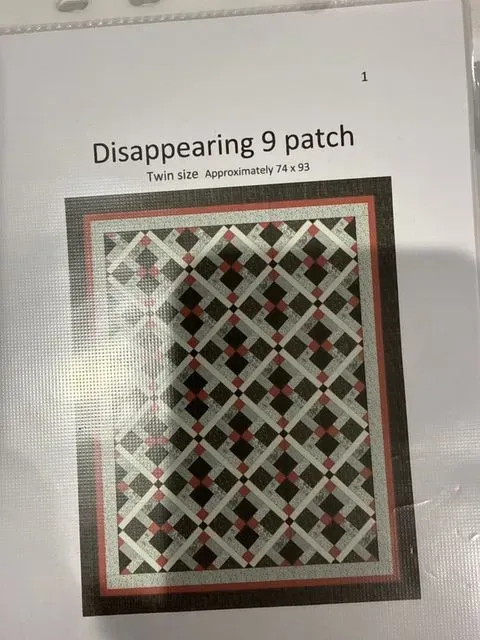 Disappearing 9 Patch