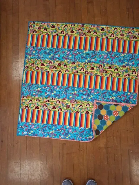 Bright Baby Quilt