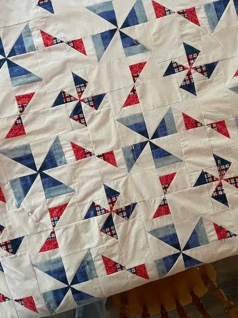 Red, White & Blue Pinwheels 