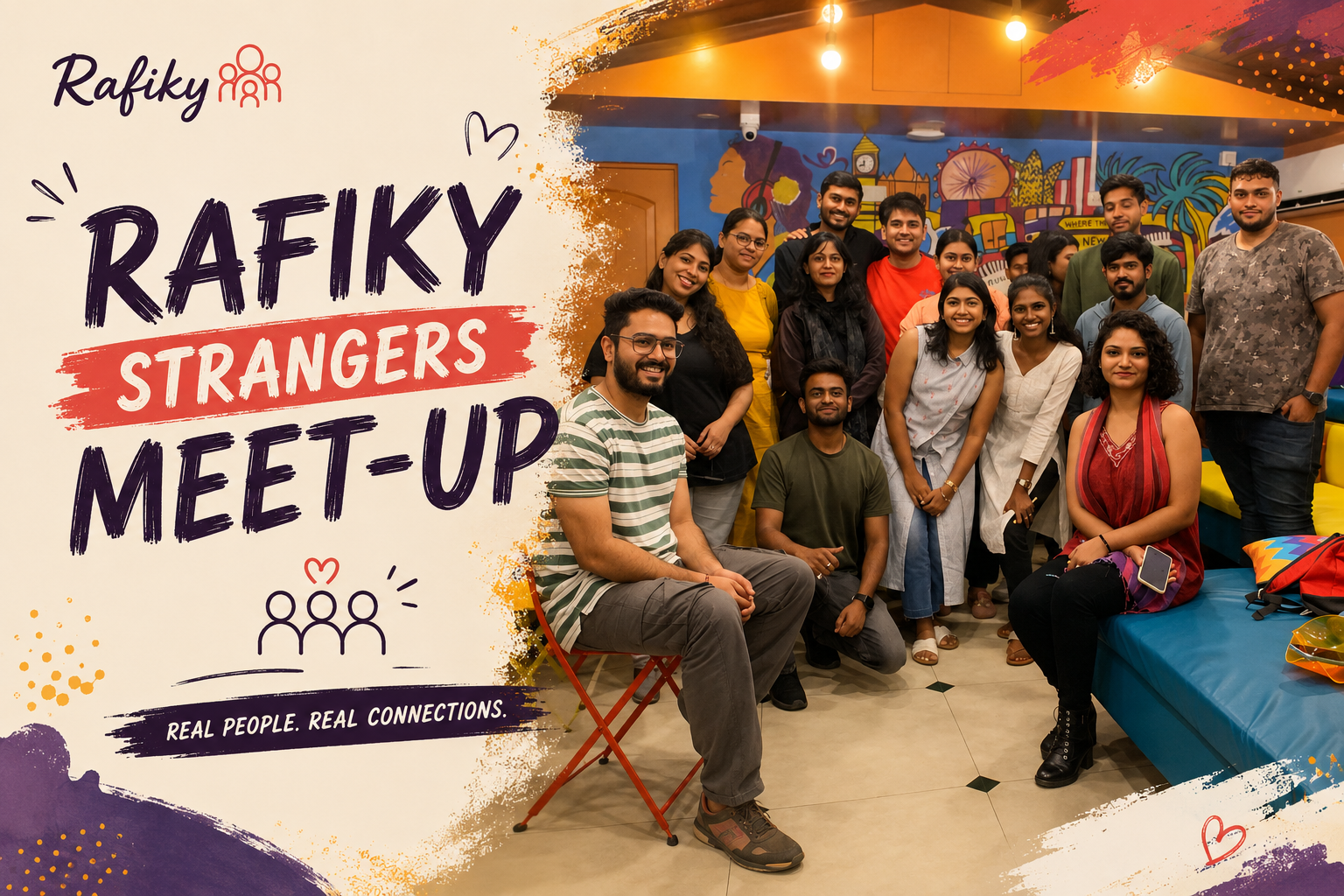 Rafiky Meet-up: Conversations and Connections | Hyderabad