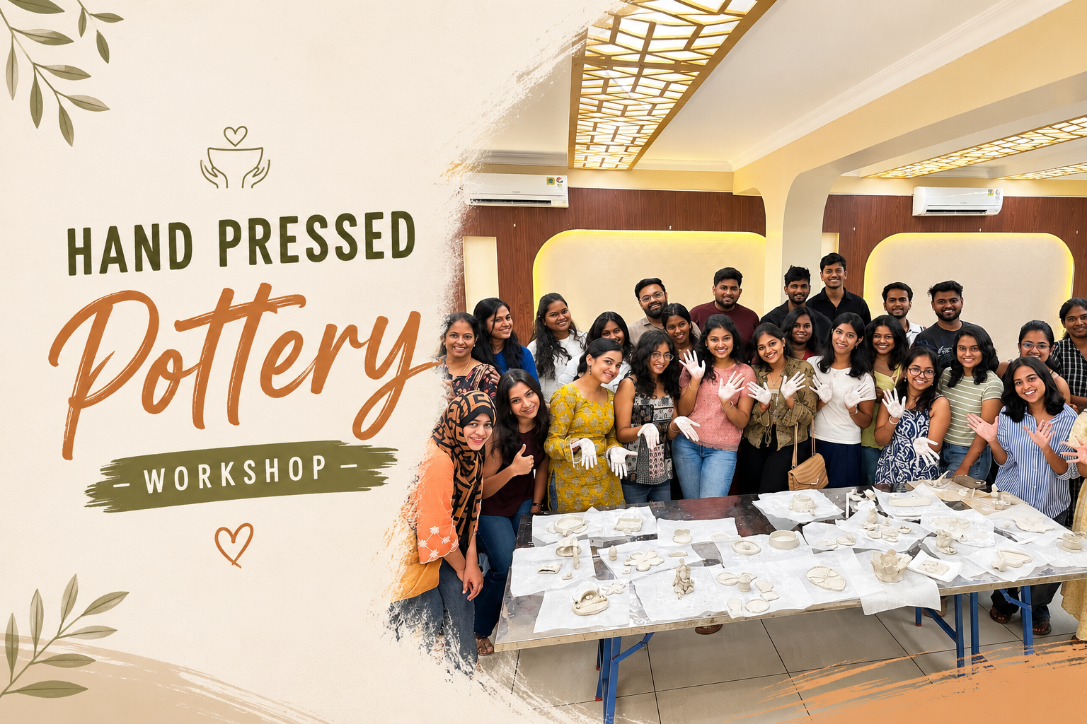 Hand Pressed Pottery | Trichy