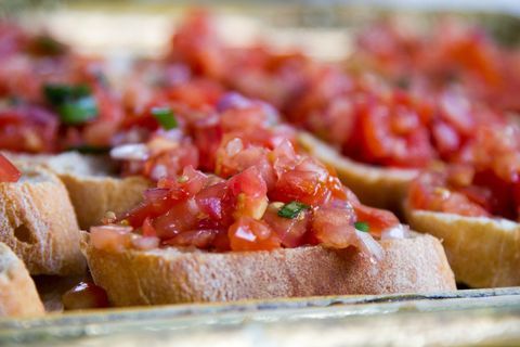 Bruscetta met tomaat