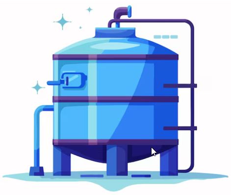 Water tank cleaning