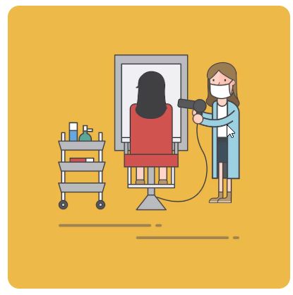 Salon at home