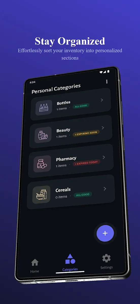Category overview