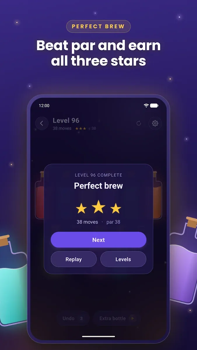 Perfect brew, three stars