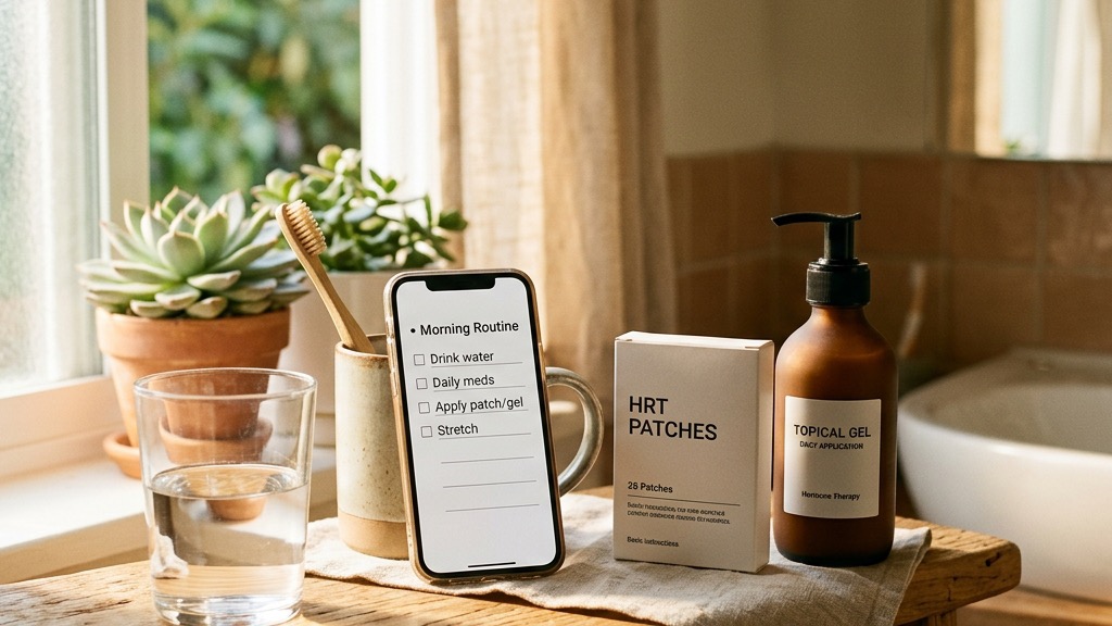 How to Stop Forgetting Your HRT: A Tracking System That Works