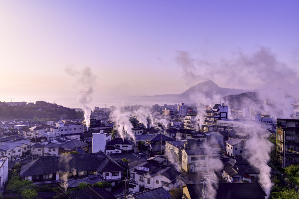 Kannawa “Steam-Street” Walk