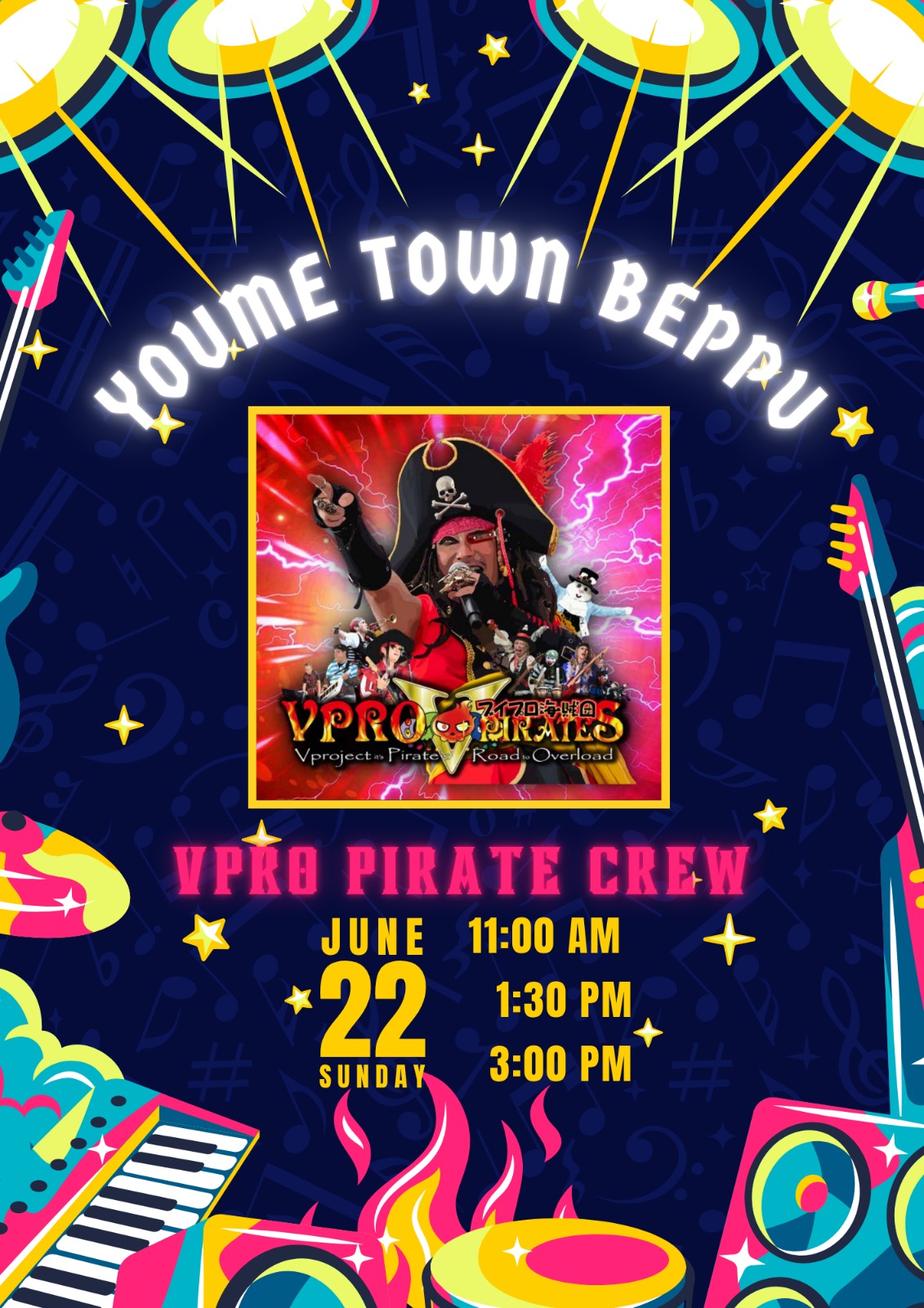 VPRO Pirates Live Performance & Show