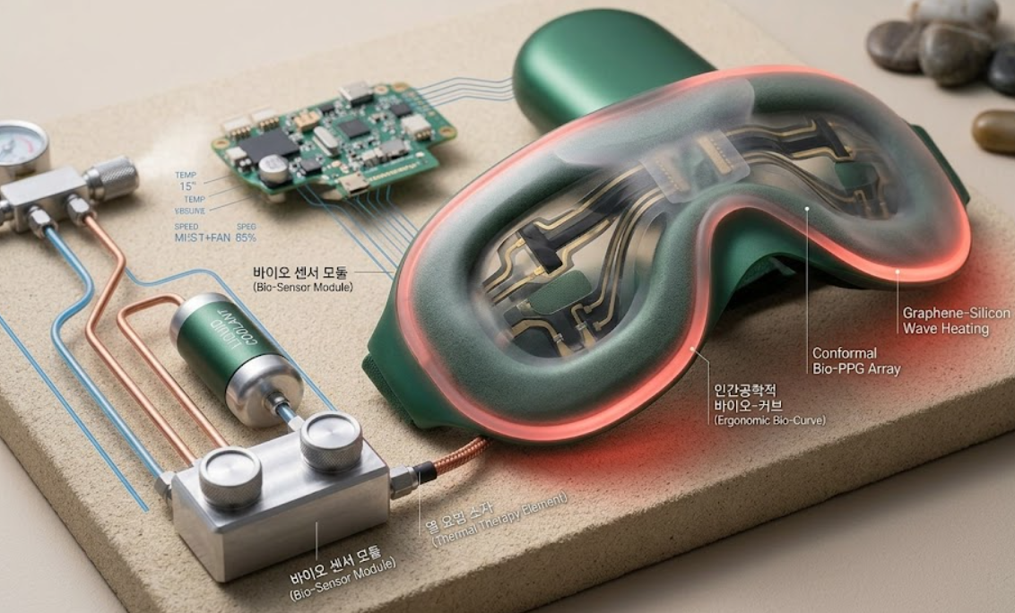 SomnaPulse Pro: The AI-Powered Circadian Sleep & Recovery Mask