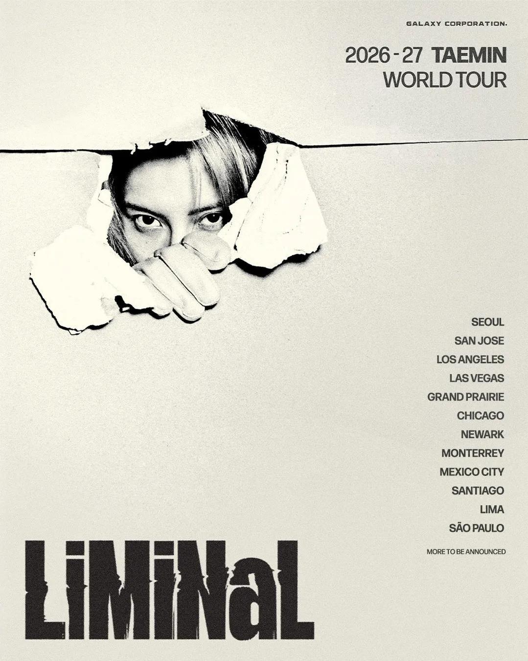 While the North American leg is delayed, Taemin's scheduled performances in Latin America and Europe will proceed as planned. Source: Google Images / namu.wiki.