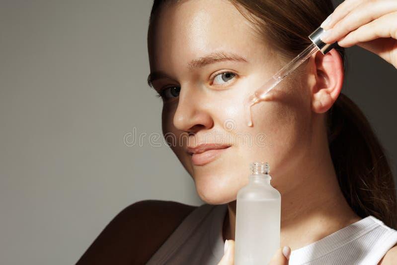 Achieve a plump, hydrated complexion with advanced hyaluronic acid and peptide serums. Source: Google Images / www.dreamstime.com.