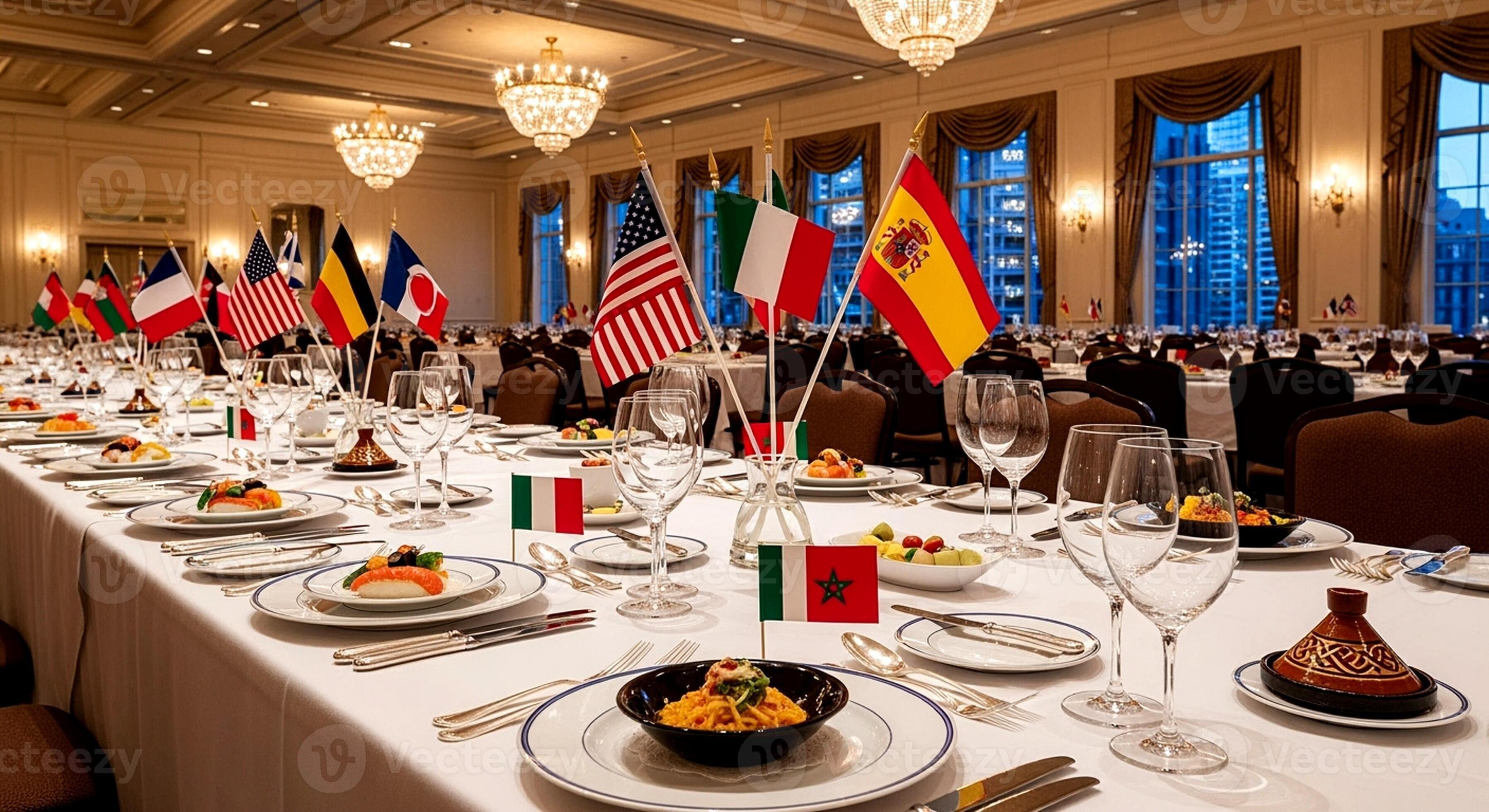 Ahn has regularly leveraged his culinary expertise to strengthen cultural ties and diplomatic relations through food.