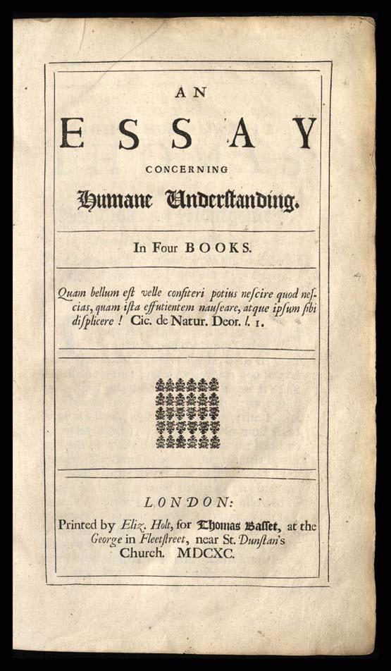 First published in 1689, 'An Essay Concerning Human Understanding' revolutionized how philosophers viewed human cognition.