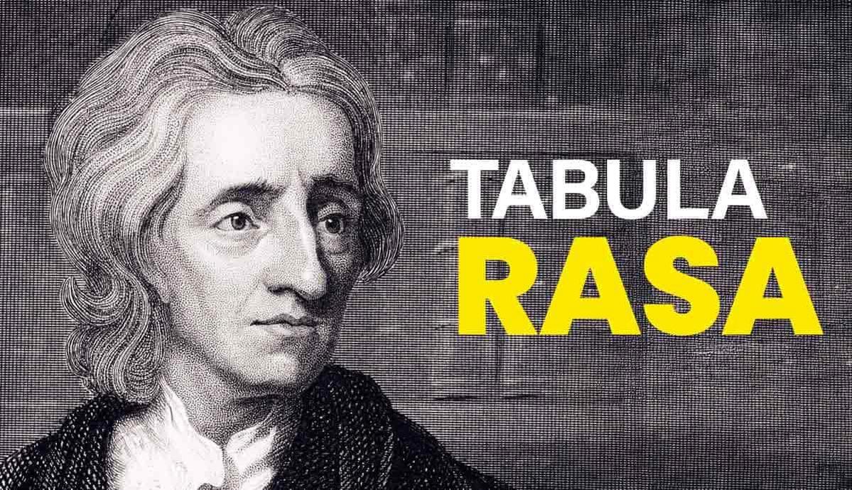 The concept of the 'tabula rasa' suggests that human identity and knowledge are shaped entirely by experience.