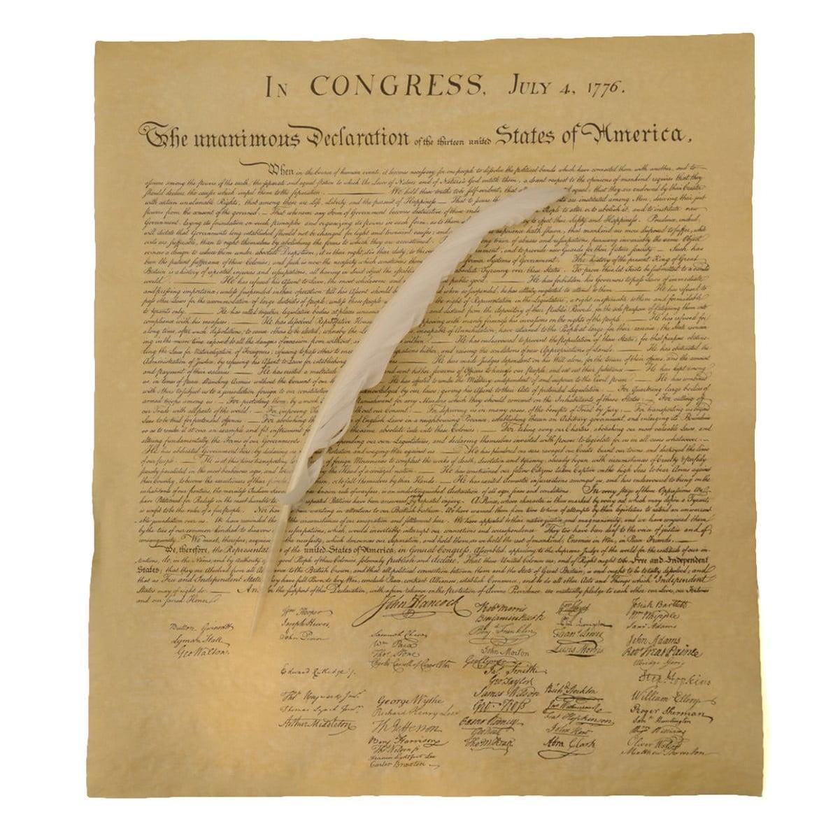 The conceptual framework of the U.S. Declaration of Independence is deeply rooted in Locke's theories of natural rights.